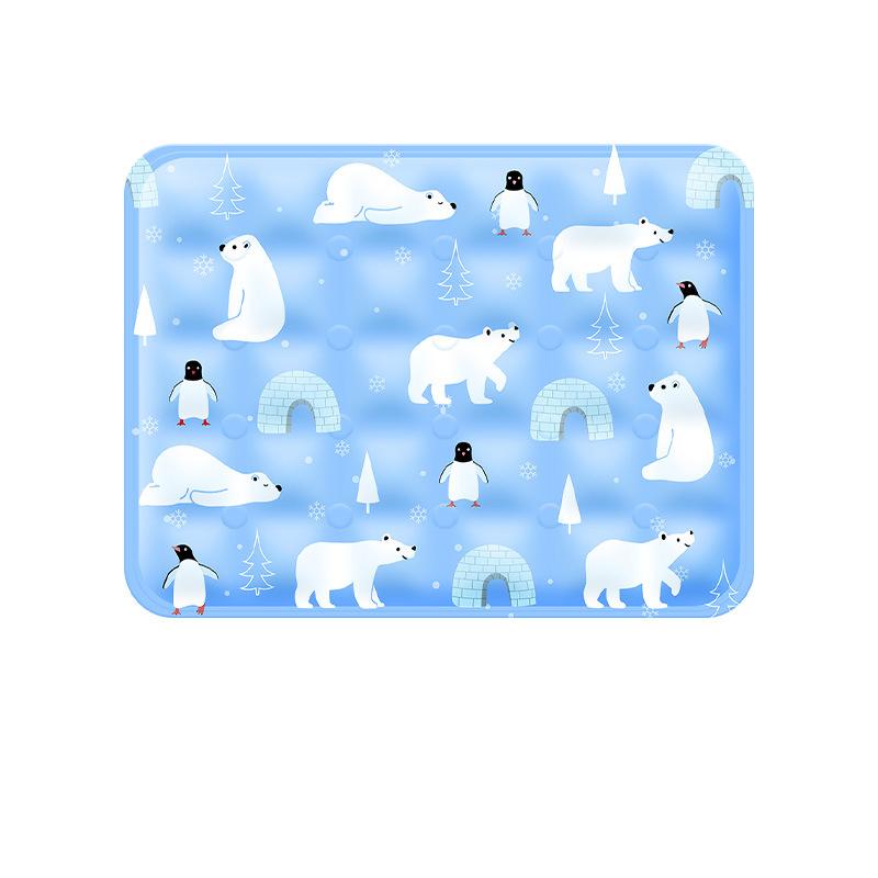 Pet Cooling Mat Dry Ice Pet Cool Pad Water Injection Cooling Dog Beds Keep Your Pet Cool Waterproof Wear Resistant For Dogs&Cats