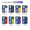 For IPhone 17 Pro 17 Air 16 15 Plus 14 13 12 12 11 Pro Max XS XR Wallet Card Slot Hard PC Protective Hard Back Cover