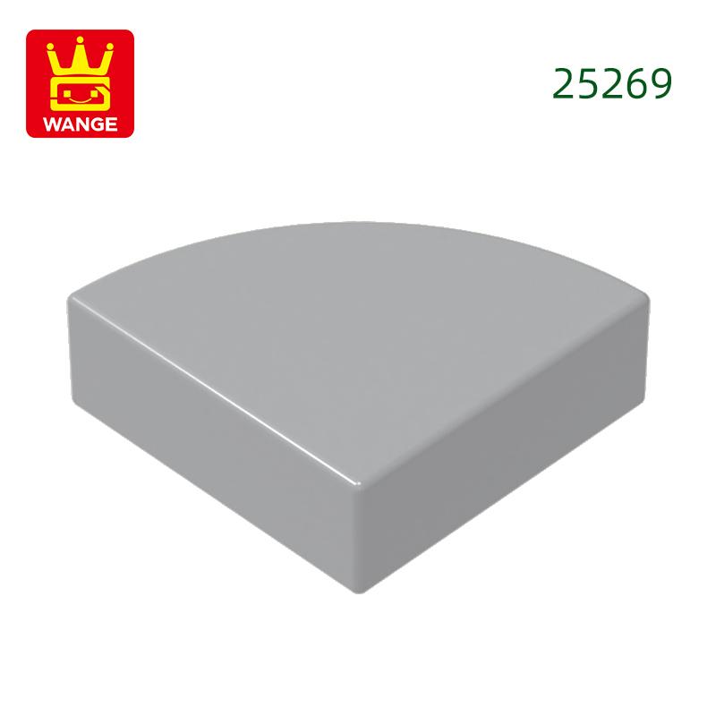 884Pcs/Lot 25269 Tile Round 1x1 Quarter Block Moc Hue Accessories Compatible featuring Brick DIY Children's Plaything Stronge Box