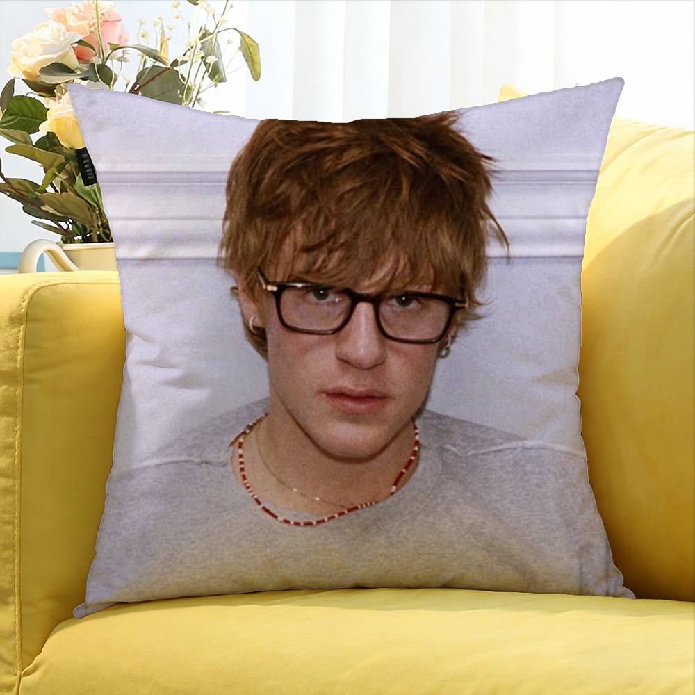 Singer Malcom Todd Various Sizes Square Pillow Case For Car Home Bedchamber Decor