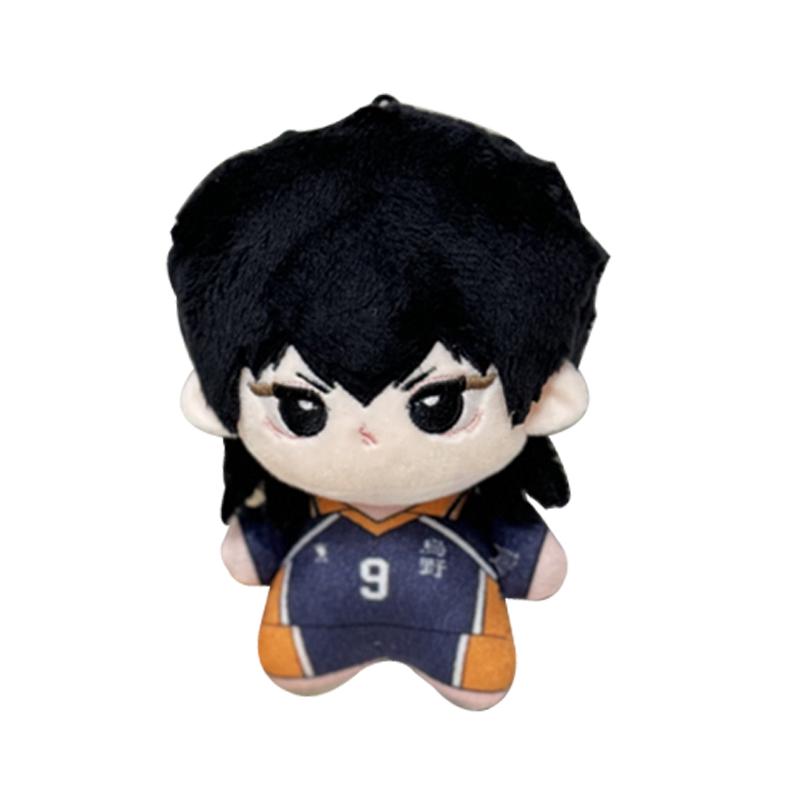 

1Pc 12CM Kawaii Cotton Doll Haikyuu Plush Toys Anime Hinata Shoyo Tobio Kageyama Sugawara Koushi Kei Tsukishima Plushie Doll