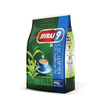 Jivraj 9 CTC Çay Yaprağı, Premium Assam Çay Yaprakları, Kırma-Yırtma-Kıvırma Çay Yaprağı İşlemi, 1 Kg, 1'li Paket