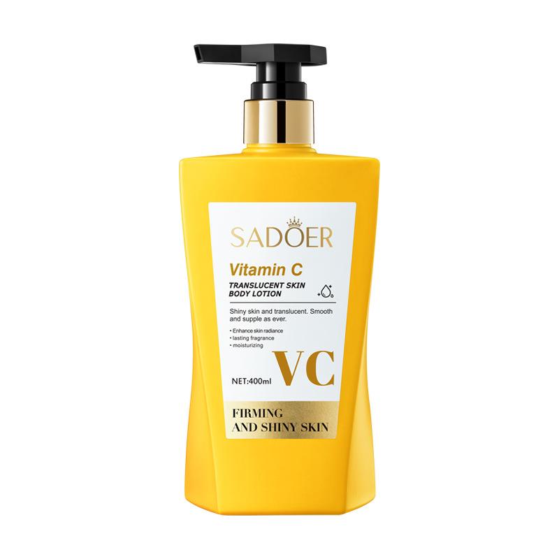 Vitamin C Brightening Body Lotion SADOER Moisturizing Body Lotion