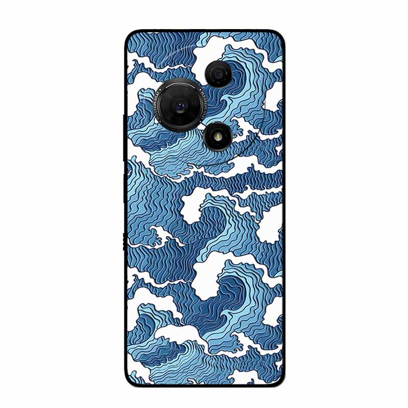 3D Relief Embossed Cover For TCL 60 NxtPaper 4G Case Soft Silicone Back Cover For 60 NXTpaper 4G 3D Relief Funda TCL 60 NXTpaper