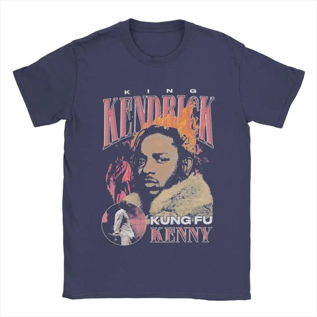 Kendrick Lamar 90s T Shirts Men Cotton Funny T-Shirt Round Neck Tees Short Sleeve Clothing Plus Size