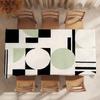 Tovaglia Elemento Geometrico Classico Festa in Casa Picnic Sala da Pranzo Cucina Scrivania Antipolvere Decorativa Tavolo