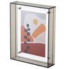 1pcs Color Acrylic Photo Frame 15x19cm Magnetic Wall-Mounted Display Home Modern Decor Acrylic Poster Picture Frame Wall Decors