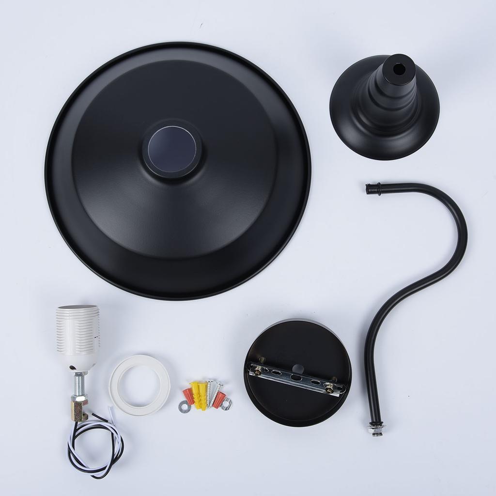 Vintage Retro Industrial Light Simple Wall Lamp Shade Metal Sconce Barn Style #