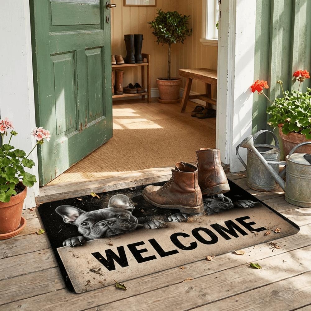 Water-absorbing Beagle Floor Mat 40*60cm Door Carpet Creativity Bathroom Carpet  Home Decor