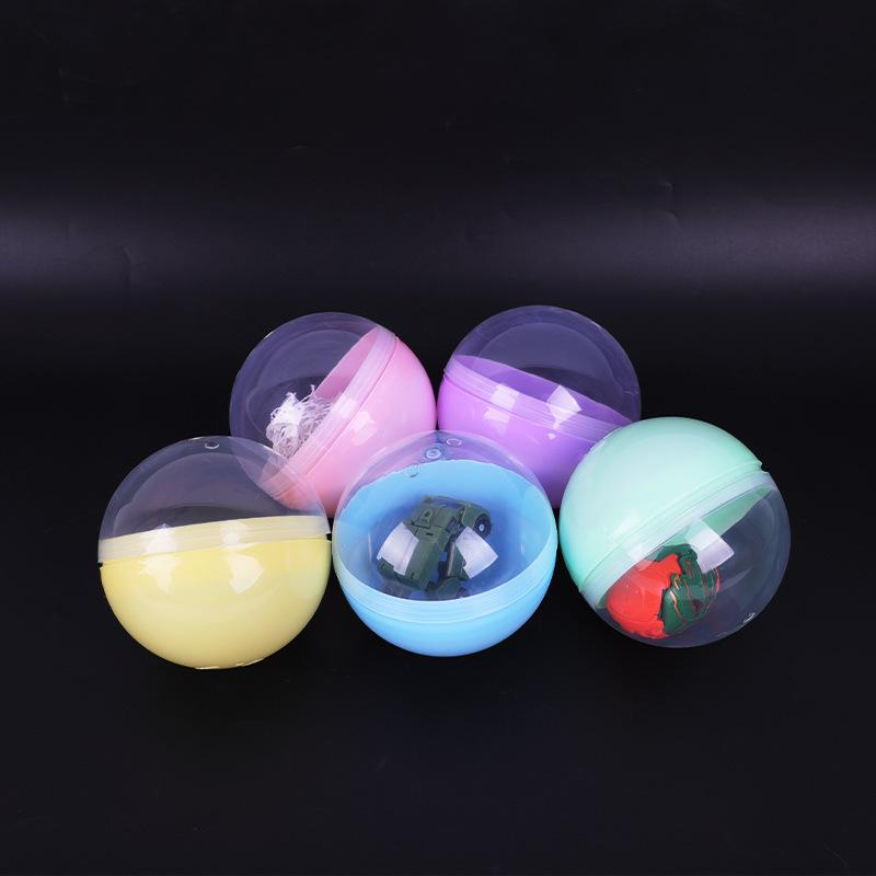 50mm Clear Gashapon Shell for Large Game Machines - Universal Twist Egg Blind Box Toy 50mm