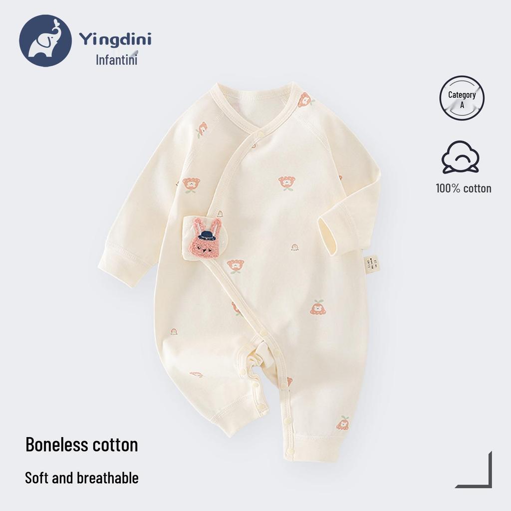 Neugeborenen Reiner Baumwolle Unisex Schmetterling Schlafanzug