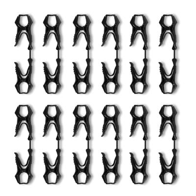 12 Stück Handschuhclip zum Aufhängen Sicherheits-Handschuhhalter Kunststoff-Arbeitshandschuh-Clip-Klemme Sicherheits-Handschuhe Arbeits-Schutz Multifunktional