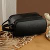 Double Zipper Multifunctional Makeup Bag Large Capacity Cosmetic Handbag  For Women