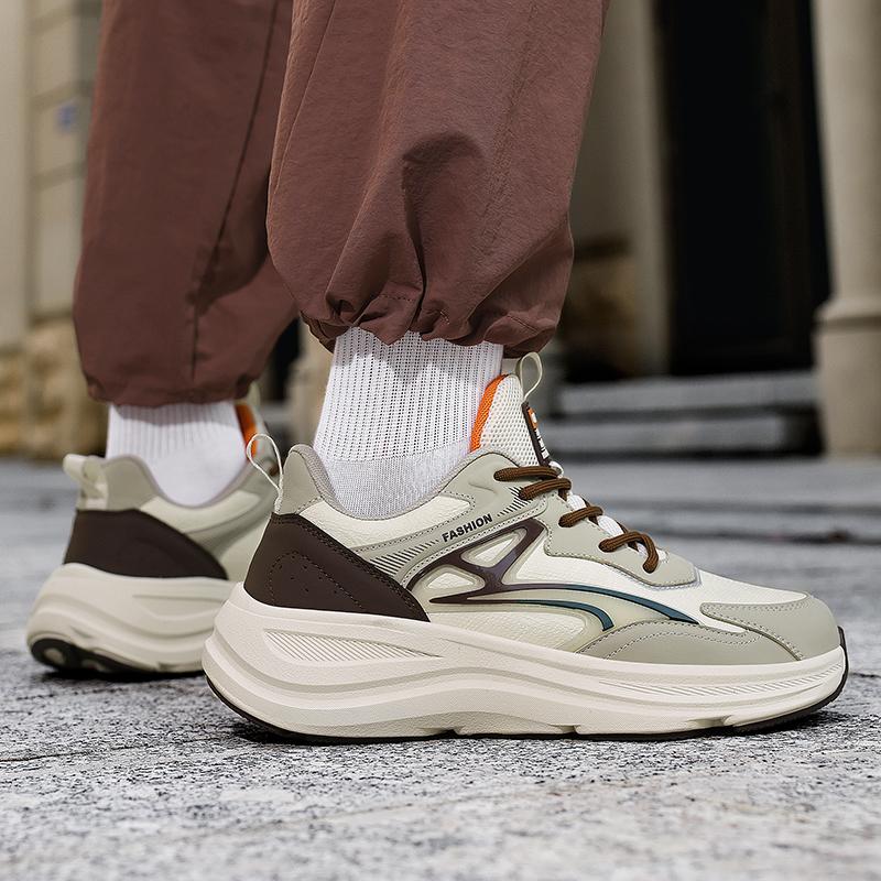 Nya Sports Korall Andningsbara Lätta Bekväma Halkfria Fritidssneakers Träning Marathon Slitstarka Vardagliga Stor Storlek