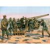 Platz Italeri 1/72 WWII Italian 149/40 Field Gun with Artillery Plastic Model Kit IT6165 (Cannon)