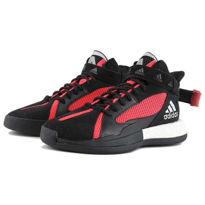 Adidas Posterize 'Black Shock Red' Sneakers EG6879