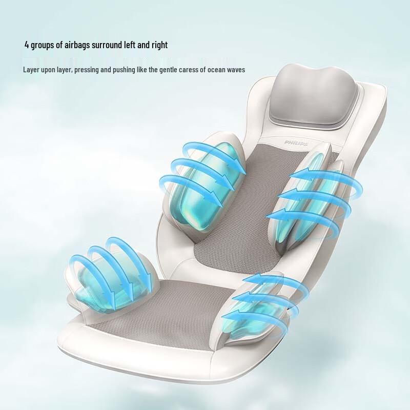 Philips Full Body Massage Mattress with Foot and Heat Therapy