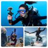 Waterproof Housing Case For Action Camera Diving Case 45m Depth Protections 2prong Interfaces and 1/4inch Screw Base
