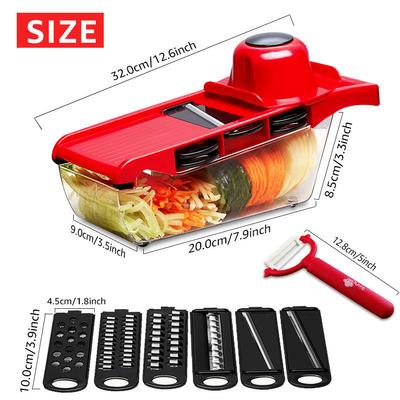 Vegetable Knife with Steel Blade Potato Peeler Carrot Cheese Grater Vegetable Slicer Kitchen Accessories