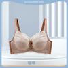 Underwear Women's Soft Steel Rim Ultra-thin Large Breasts Show Small Gathering Adjustment Type Double Breasts Anti-sagging Bra Large Size Bra