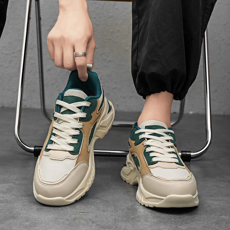 Men’s Jogging Sports Shoes Casual Shoes Street Style Running Sneakers Shoes for Students Over Sized Shoes