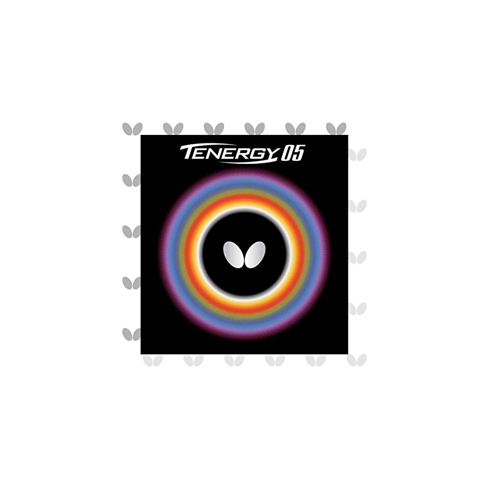 Накладка для настольного тенниса Butterfly Tenergy 05, Черная, Толстая, 05800