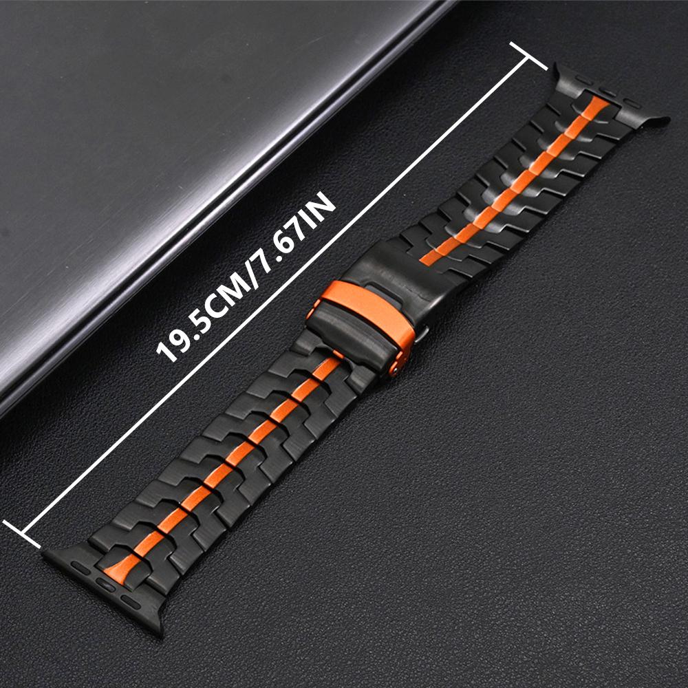 Titan-Armband für Apple Watch Band 49mm Ultra 3 2 Luxuriöses Metallarmband für Iwatch Serie 10 11 46mm 9 8 7 6 5 SE3 44mm 45mm