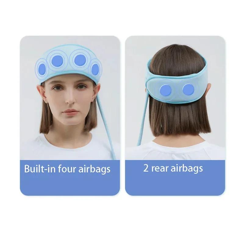 Electric Head Massager with Airbag Pressure Heating 360 Degree Wrapping Scalp Massager for Deep Relaxation and Stress Relief