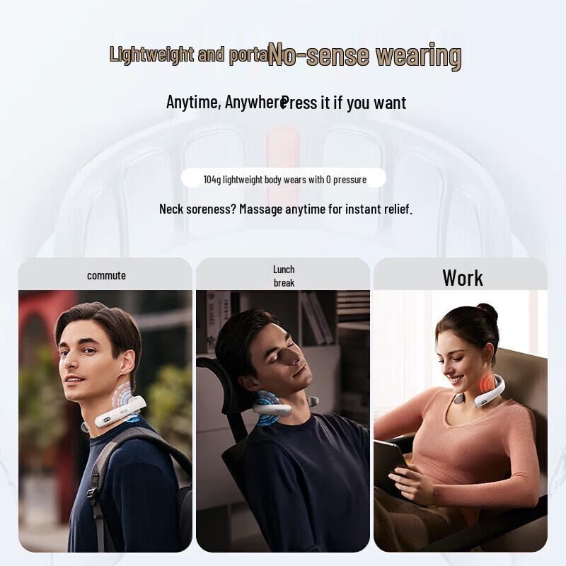 SKG Smart Portable Neck Massager CN plug (adapter included)