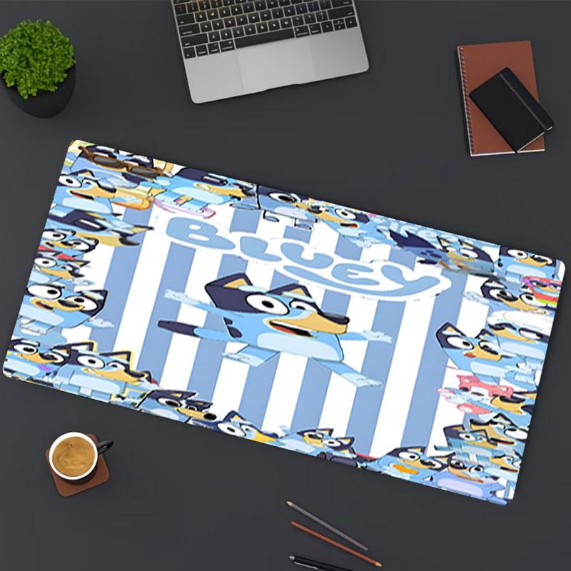 Bluey Print Mouse Pad, for Keyboard Pad Laptop PC Mat for Office Home Use, Desk Decor, Perfect Birthday Gift for Gamers