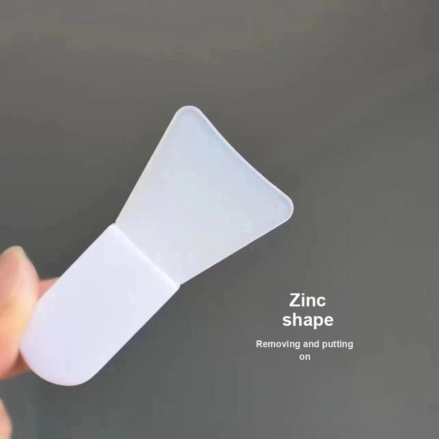 2 Pcs Mini Silicone Facial Mask Brush Handle with Soft Head, Single Pack, Short Handle Application Cosmetic Brush for Face Beauty Tool