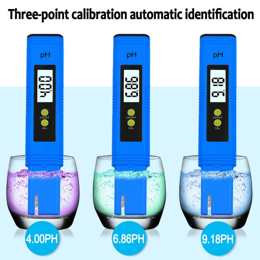 Digital PH Meter Acidity Tester Accuracy 0.01 PH Tester Aquarium Pool Water Quality Measure Automatic Calibration