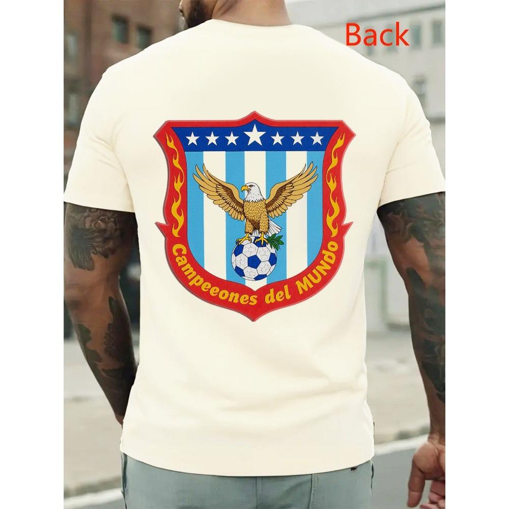 Men'S FIFA Gray T-Shirt | Made from 100% Comfortable Fabric, Ideal for Casual Wear, Features World Champions Emblem