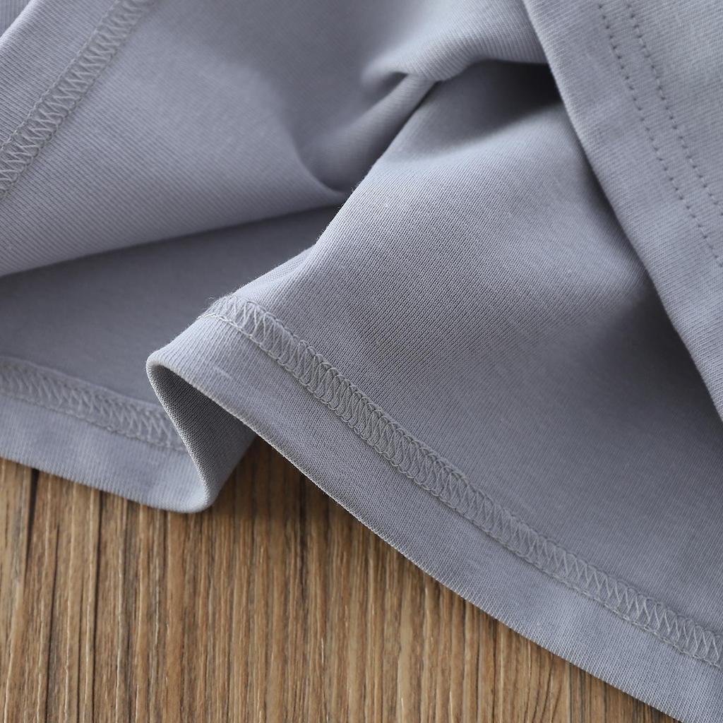 2025 Herbst Kinder Rundhals Langarm Einfarbig Basisschicht Oberteil