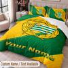 Hammarby Printed Bedding Set Custom Name Text 1 Duvet Cover 2 Pillowcases For Bedroom