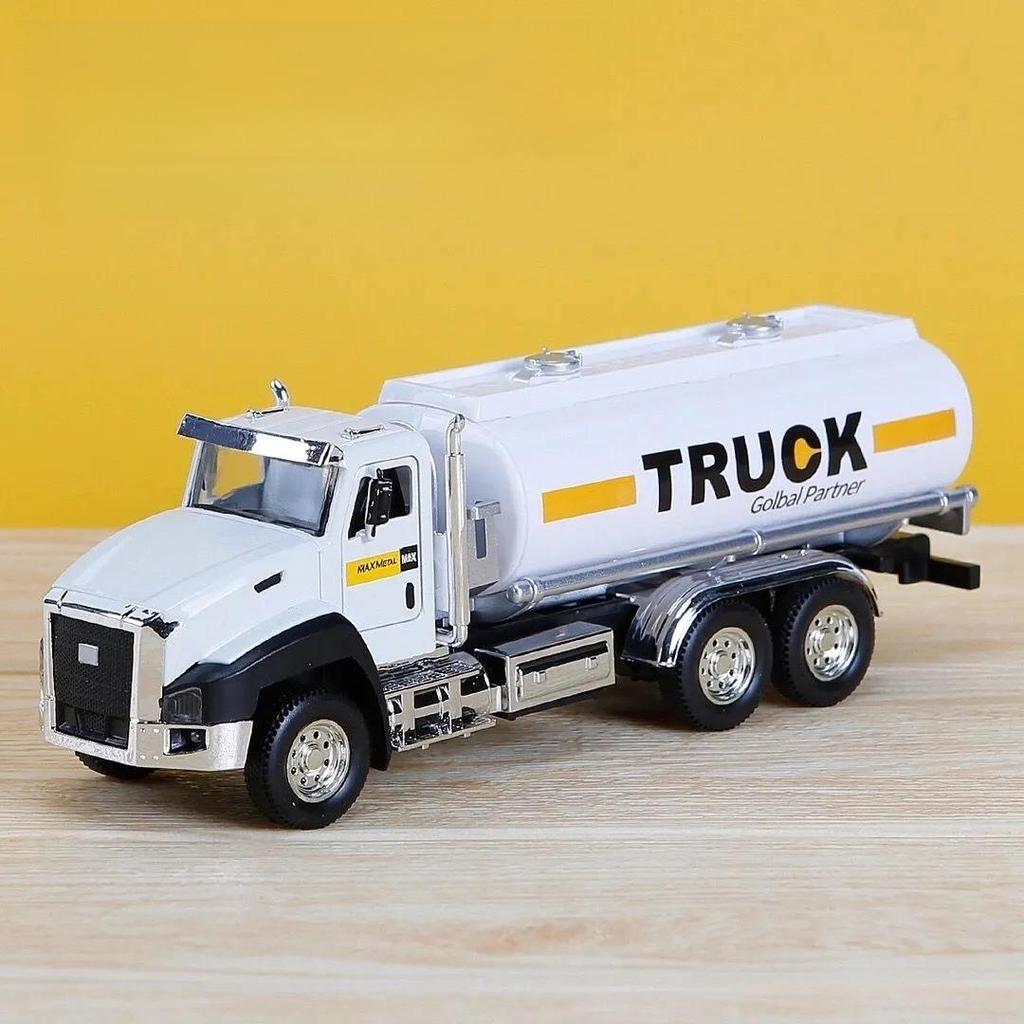 Alloy Construction Vehicle Set for Kids Ages 3-6: Mixer, Excavator, Dump Truck