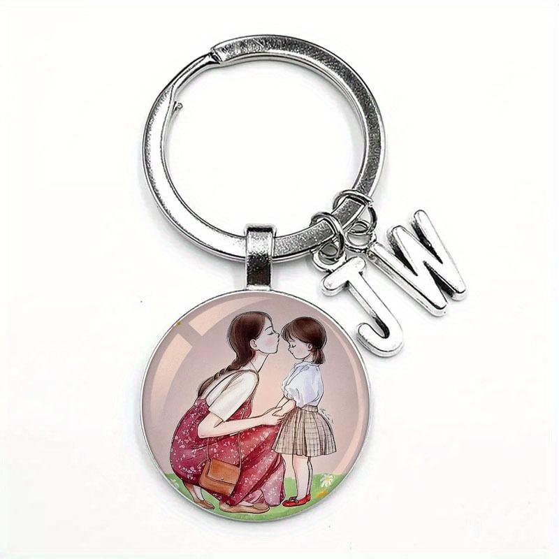 JW Alphabet He Will JWORG Time Gemstone Keychain JW Keyring Jesus Keychain