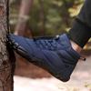 Winter Padded Waterproof Snow Boots Warm Breathable Couple High-top Casual Cotton Shoes