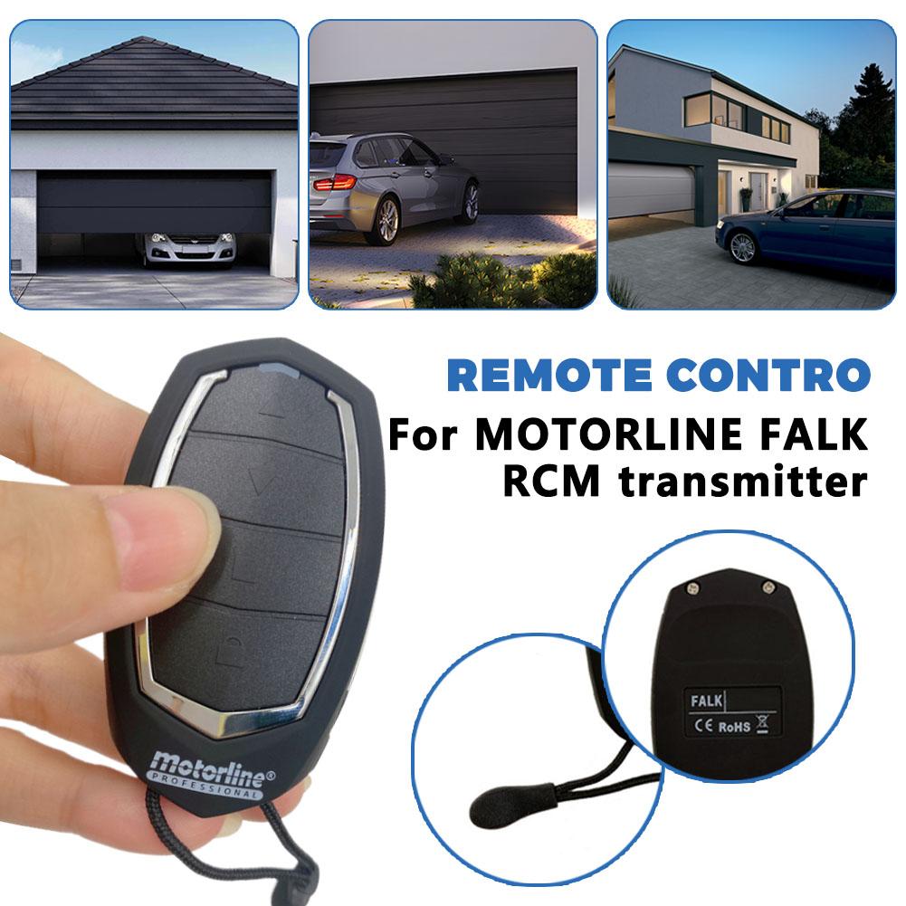 Compatible with Motorline FALKRCM 433.92MHz Rolling Code Garage Door Remote MX1 MX2