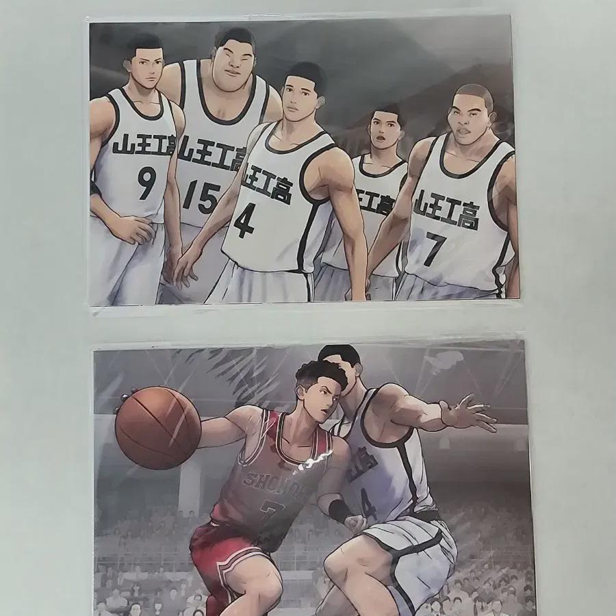 

Официальные нераспечатанные открытки Slam Dunk Toei поступили в продажу.