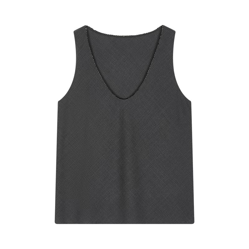 LESS 2025 Fall Pullover Casual Vest