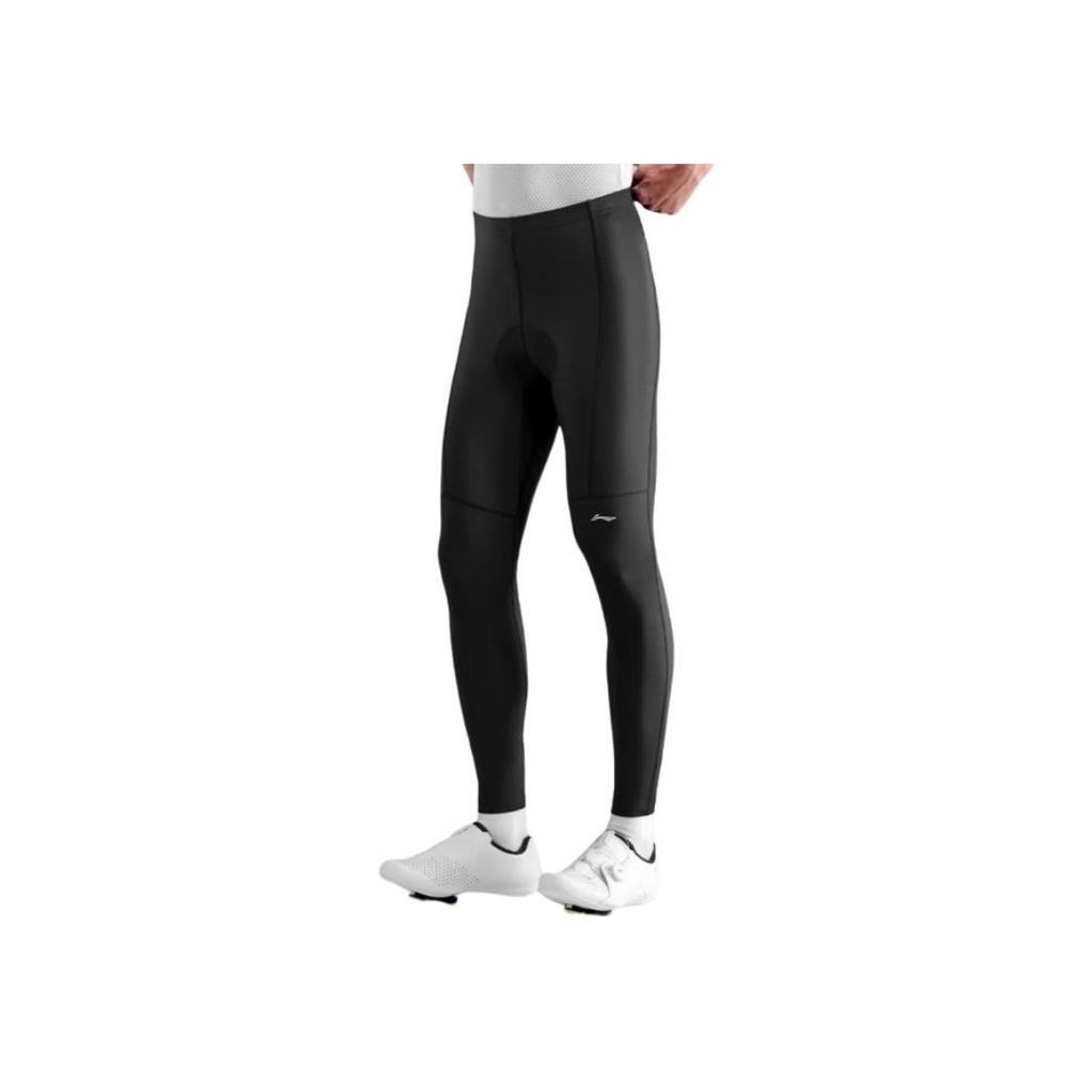 Li-Ning Breathable Quick-Dry Comfortable Windproof Slim Fit Road Mountain Cycling Pants Men Bottoms Black LCTK101