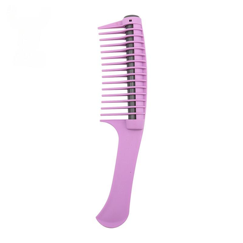 Hair Comb Hair Dye Comb Oil Treatment Styling Waxing Hair Dye Comb Hair Brush Plastic Oil Treatment Comb Roller Core Comb