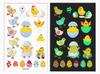 Luminous In Dark Cartoon Easter Temporary Tattoo Waterproof Sweatproof Party Favors for Kids Stickers