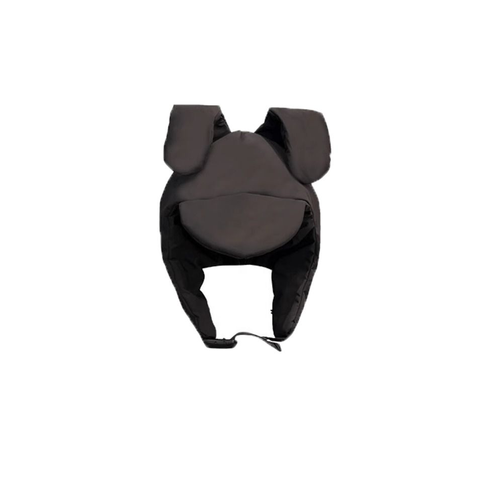 

Windproof Pilot Hat Adjustable Ear Protection Hat Fashion Rabbit Ear Padded Hat Outdoor
