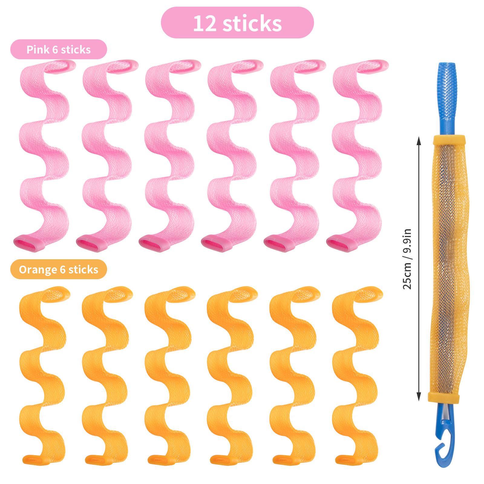 

Набор из 12 шт. волшебных бигуди для волос без нагрева, бигуди для волос 25-65 см, волнообразные формирователи, аксессуары для укладки волос, инструмент для укладки волос, бигуди