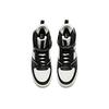 Anta Textile, Synthetic Leather Slip Resistant Abrasion Resistant High Top Skateboard Shoes Men's Black White 91948061-4