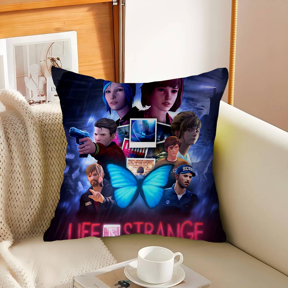 ИГРА Life Is Strange Наволочка Подушка Обивка Диван Декоративная Подушка Домашний Декор Наволочка 16x16Inch