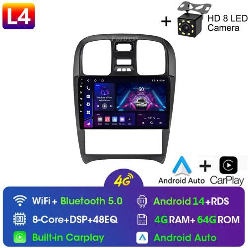 Android12 4G+WIFI For Hyundai Sonata 2003-2009 Car Radio Multimedia Video Player 2 Din Dvd Carplay GPS Autoraido