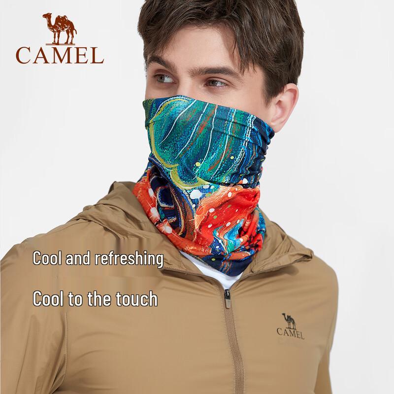 Camel Outdoor Ice Silk Sun Protection Neck Gaiter